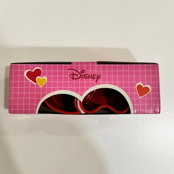 Disney Classic Mickey & Minnie Interlocking Heart Mug Set Couples Gift in Box - Picture 7 of 8